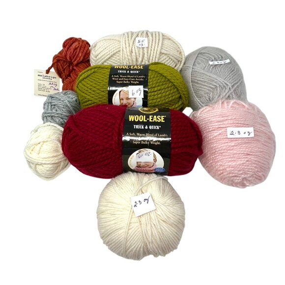 Lion Brand Wool-Ease Yarn Bundle - Picture 1 of 7